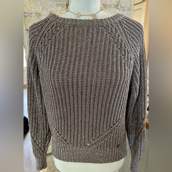 Guess Sweaters - Guess Metallic Knit Sweater